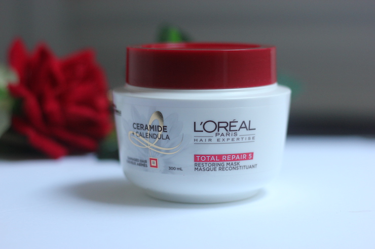 Loreal Paris Total Repair 5 Restoring Hair Mask Review 1