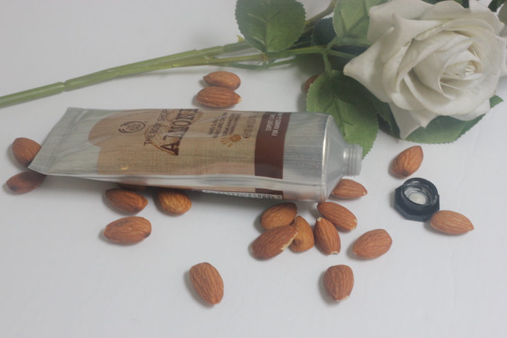 The Body Shop Almond Hand And Nail Manicure Cream Review 3