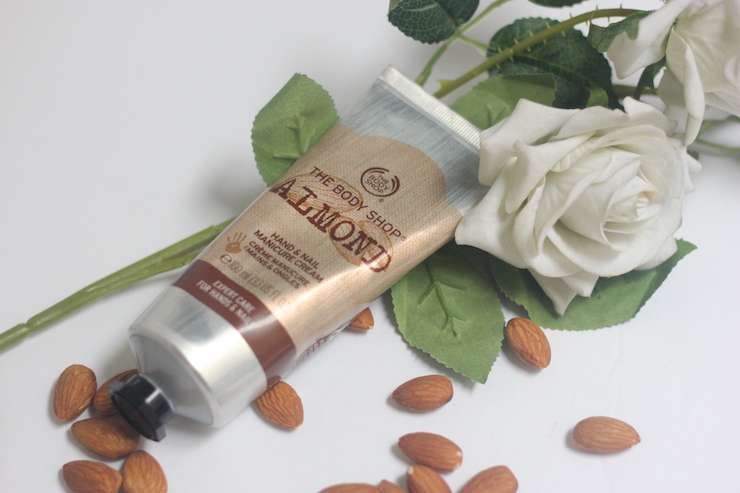 The Body Shop Almond Hand And Nail Manicure Cream Review 5