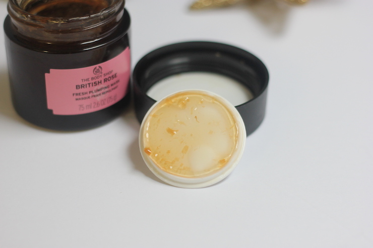 The Body Shop British Rose Fresh Plumping Mask Review 3