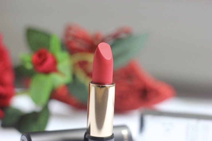 Lancome L’absolu Rouge Drama Matte Lipstick 505 Adoration Review, Swatches 7
