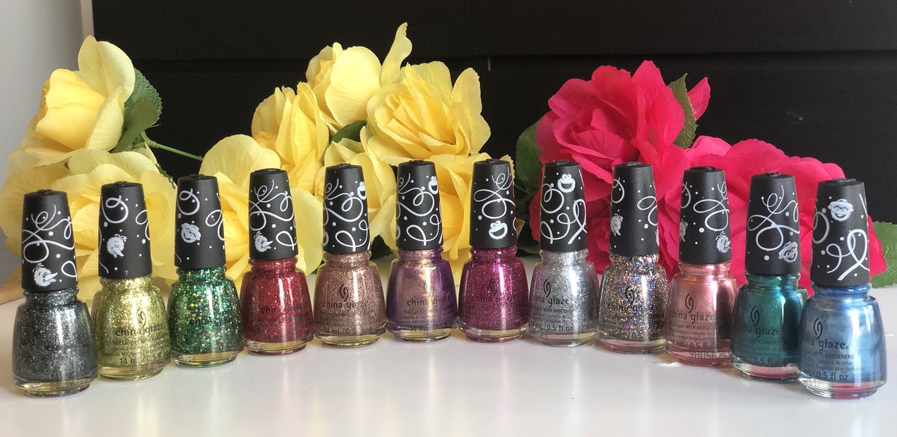 China Glaze Sesame Street Holiday Collection 2019 Review, Swatches 2