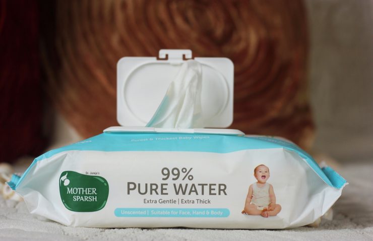 Mother Sparsh 99% Unscented Pure Water Baby Wipes